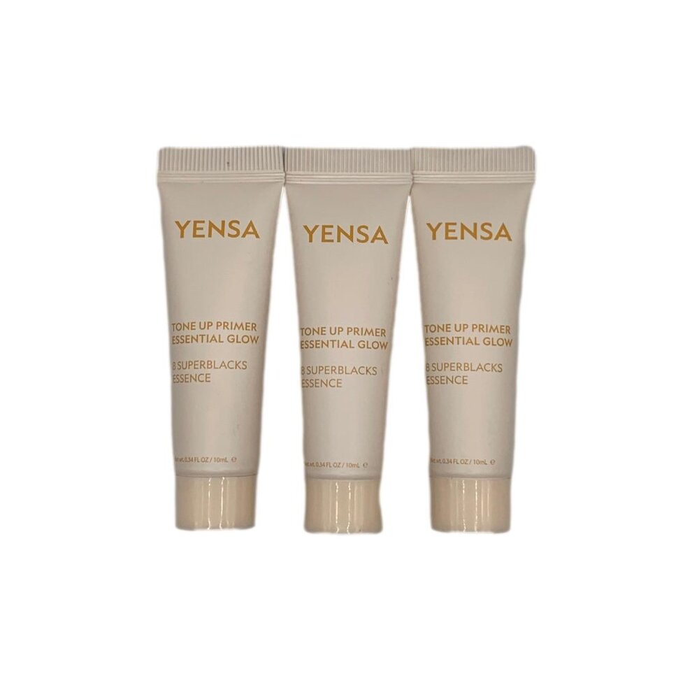 3X Yensa Tone Up Primer Essential Glow 10ml / 0.34oz Each Sealed
